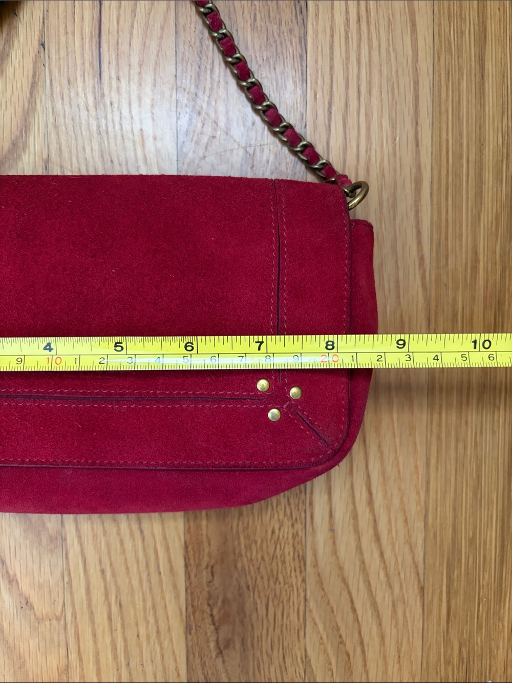 Jérôme Dreyfuss Bob Suede Crossover Bag - Picture 10 of 12